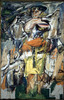 Willem De Kooning抽象表现作品