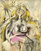 Willem De Kooning抽象表现作品